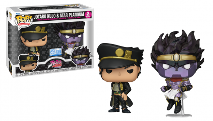 Пак Фігурок FUNKO POP! Джотаро Куджо Химерні Пригоди ДжоДжо Jotaro Kujo & Star Platinum JoJo’s Bizarre Adventure 140mm 91654 - Retromagaz, image 3
