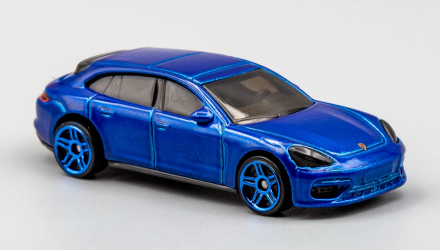 Машинка Базовая Hot Wheels Porsche Panamera Turbo S E-Hybrid Sport Turismo Porsche 1:64 GHF19 Metallic Blue - Retromagaz, image 2