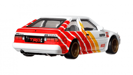 Машинка Premium Hot Wheels Toyota AE86 Sprinter Trueno Slide Street 1:64 GRJ83 White - Retromagaz, image 3