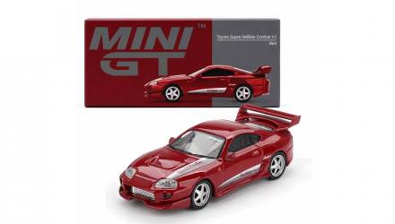 Машинка Premium MINI GT Toyota Supra VeilSide Combat V-I Red 1:64 MGT01094-CH Red - Retromagaz, image 4