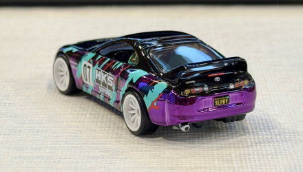 Машинка Premium Hot Wheels 1997 Toyota Supra HKS Red Line Club RLC 1:64 JCP18 Black - Retromagaz, image 2