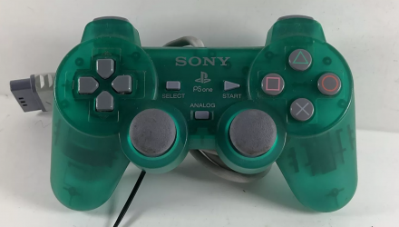 Геймпад Проводной Sony PlayStation 2 DualShock 2 SCPH-10010 Crystal Green Б/У - Retromagaz, image 1