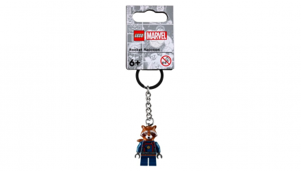 Брелок Lego Rocket Raccoon Super Heroes 854296 Новый - Retromagaz, image 3