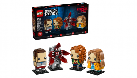 Конструктор Lego Stranger Things: Eleven, Max, Demogorgon and Holly Figures BrickHeadz 40879 Новий - Retromagaz, image 1