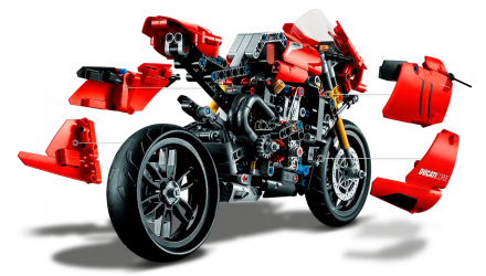 Конструктор Lego Ducati Panigale V4 R Technic 42107 Новый - Retromagaz, image 6