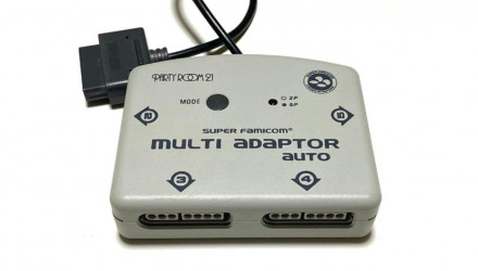 Multitap Дротовий Party Room 21 SNES Adaptor Auto 5P Grey 0.3m Б/У - Retromagaz, image 2