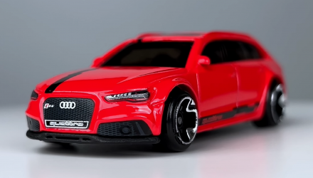 Тематична Машинка Hot Wheels '17 Audi RS 6 Avant Hot Wagons 1:64 HWR56/HRR85 Red - Retromagaz, image 2