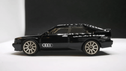 Машинка Базовая Hot Wheels '87 Audi quattro Turbo 1:64 HTD24 Black - Retromagaz, image 2