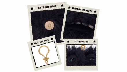 Мягкая Игрушка Fuggler Черный Вытрешка 130mm (15705K) Black - Retromagaz, image 3