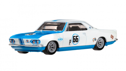 Машинка Premium Hot Wheels '66 Chevrolet Corvair Yenko Stinger Boulevard 1:64 HRT69 White - Retromagaz, image 2