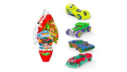Шоколадне Яйце Kinder GranSurprise Hot Wheels 150g - Retromagaz, image 3