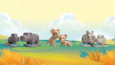 Набір Шоколадне Яйце 24шт Kinder Surprise Тварини Natoons Africa Applaydu 20g - Retromagaz, image 4