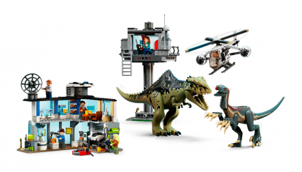 Конструктор Lego Атака Гігантозавра та Теризинозавра Jurassic World 76949 Новий - Retromagaz, image 3