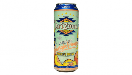 Набір Чай Холодний 12шт Arizona x Fallout Зелений зі Смаком Персика 650ml - Retromagaz, image 1
