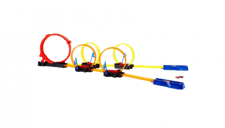 Трек Hot Wheels Карколомні Трюки в Петлях Track Builder HDR83 Новий - Retromagaz, image 3