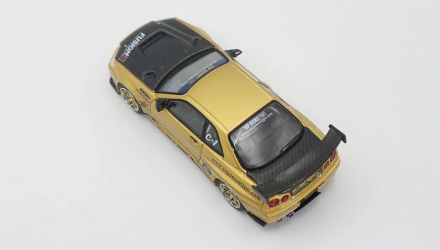 Машинка Premium INNO64 Nissan Skyline GT-R (R34) TOP SECRET 1:64 IN64-R34TS-GOLD Gold - Retromagaz, image 4