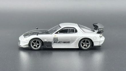 Машинка Premium MINI GT Mazda RX-7 RE-Amemiya 1:64 MGT01106 Silver - Retromagaz, image 3