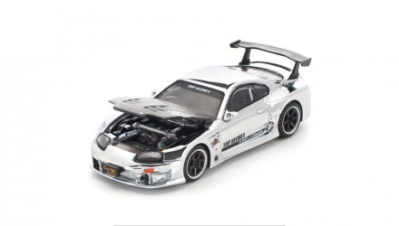 Машинка Premium POP Race Top Secret GT300 Toyota Supra 1:64 PR640325 Silver - Retromagaz, image 1