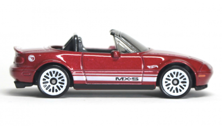 Машинка Базовая Hot Wheels '91 Mazda MX-5 Miata Treasure Hunts Then and Now 1:64 GTC93 Red - Retromagaz, image 4