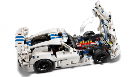 Конструктор Lego Спортивний Автомобіль Dodge Viper GTS-R Technic 42234 Новий - Retromagaz, image 7
