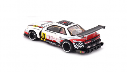 Машинка Premium Kaido House x MiNI GT Nissan Silvia S13-R Circuit Spec V1 1:64 KHMG251 White - Retromagaz, image 2