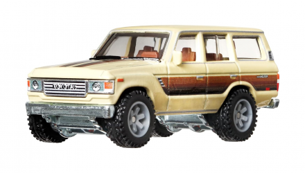 Машинка Premium Hot Wheels Toyota Land Cruiser FJ60 Car Culture 1:64 GRJ94 Tan - Retromagaz, image 2