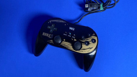 Геймпад Проводной Nintendo Wii RVL-005(-02) Classic Controller Pro Samurai Warriors 3 Limited Edition Black 1m Б/У - Retromagaz, image 1