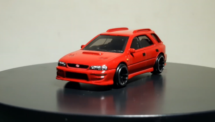 Тематическая Машинка Hot Wheels 1999 Subaru Impreza Fast & Furious 1:64 JKX10 Red - Retromagaz, image 1
