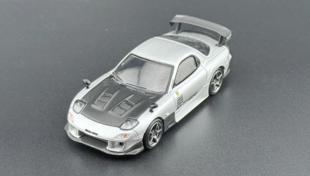 Машинка Premium MINI GT Mazda RX-7 RE-Amemiya 1:64 MGT01106 Silver - Retromagaz, image 4
