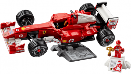 Конструктор Lego Ferrari F2004 and Michael Schumacher Icons 11375 Новий - Retromagaz, image 4
