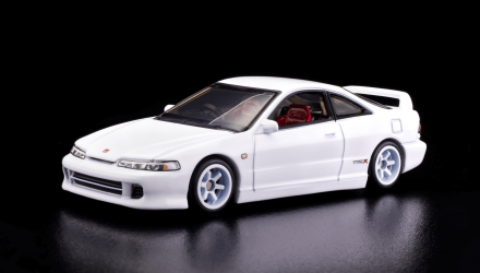 Машинка Premium Hot Wheels 1995 Honda Integra Type R Red Line Club RLC 1:64 HMY22 White - Retromagaz, image 1