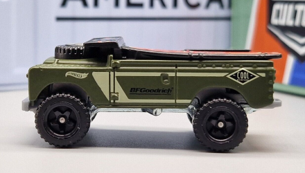 Машинка Базова Hot Wheels Land Rover Series II Baja Blazers 1:64 HKG65 Green - Retromagaz, image 4