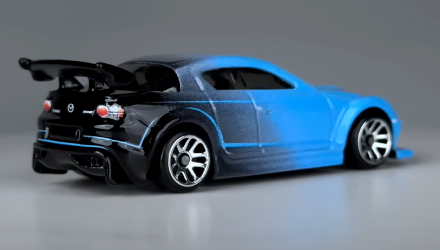 Тематическая Машинка Hot Wheels Mazda RX-8 Women of Fast & Furious 1:64 HNR88/HRW37 Black - Retromagaz, image 3