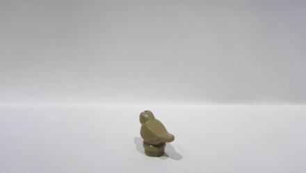 Фигурка Lego Воздух Bird Small with Black Eyes Animals 41835pb03 6483284 Dark Tan Б/У - Retromagaz, image 2