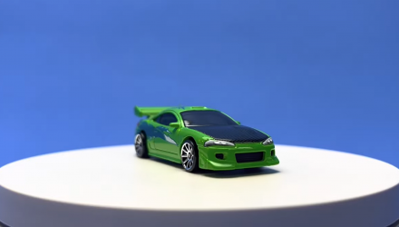 Тематична Машинка Hot Wheels '95 Mitsubishi Eclipse Fast & Furious 1:64 HNR91 Green - Retromagaz, image 1