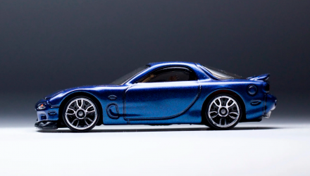 Машинка Базова Hot Wheels '95 Mazda RX-7 Then and Now 1:64 DTW90 Dark Blue - Retromagaz, image 3