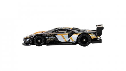 Машинка Premium Hot Wheels 2016 Ford GT Race Pop Culture 1:64 JBL67 Black - Retromagaz, image 3