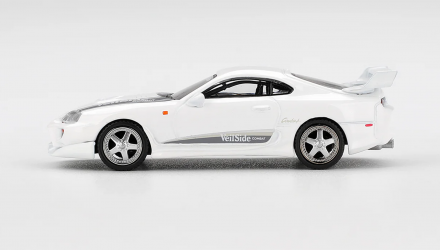 Машинка Premium MINI GT Toyota Supra VeilSide Combat V-I Red Blister packaging 1:64 MGT01104-BL White - Retromagaz, image 3