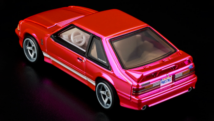 Машинка Premium Hot Wheels 1993 Ford Mustang Cobra R Red Line Club RLC 1:64 HWF29 Pink - Retromagaz, image 3