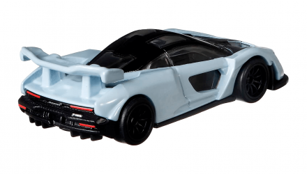 Машинка Premium Hot Wheels McLaren Senna Exotic Envy 1:64 GRJ78 Grey - Retromagaz, image 3