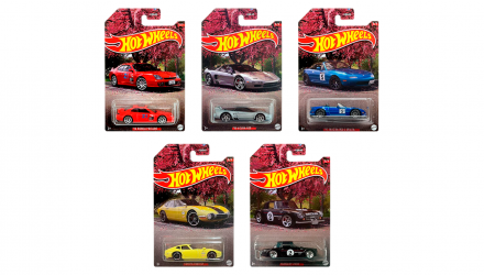 Набір Тематична Машинка Hot Wheels Japanese Classics 2023-1 ND510 5шт - Retromagaz, image 1