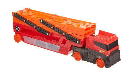 Вантажівка Hot Wheels Мега Транспортер GHR48 Red Новий - Retromagaz, image 5