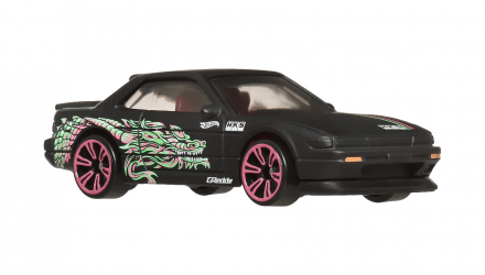 Тематична Машинка Hot Wheels Nissan Silvia (S13) Neon Speeders 1:64 JBY94 Black - Retromagaz, image 4