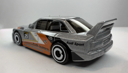 Машинка Базовая Hot Wheels Audi '90 Quattro Peak Pursuit 1:64 JBB20 Silver - Retromagaz, image 5