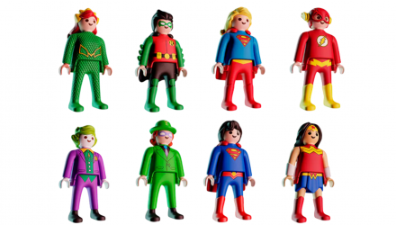 Шоколадне Яйце Kinder Surprise Бокс DC x Playmobil 3 Яйця 60g - Retromagaz, image 4