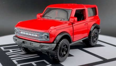 Тематическая Машинка Matchbox 2021 Ford Bronco Moving Parts 1:64 FWD28/HVN05 Red - Retromagaz, image 2