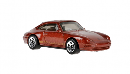 Машинка Базовая Hot Wheels '96 Porsche Carrera Then and Now 1:64 JJJ59 Brown - Retromagaz, image 1