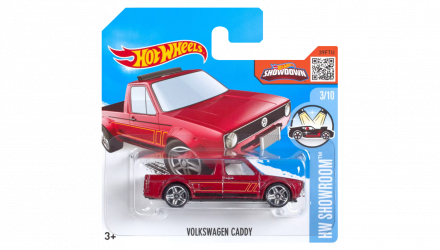 Машинка Базова Hot Wheels Volkswagen Caddy Showroom 1:64 DHR28 Red - Retromagaz, image 1