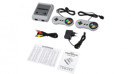 Консоль RMC Игровая Приставка MINI GAME Super Mini SFC 620 White Grey - Retromagaz, image 1
