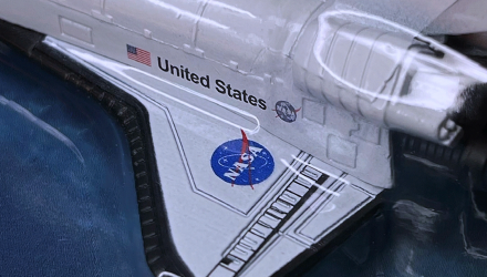 Тематична Машинка Matchbox Space Shuttle Orbiter Sky Busters 1:64 JCM95 White - Retromagaz, image 4